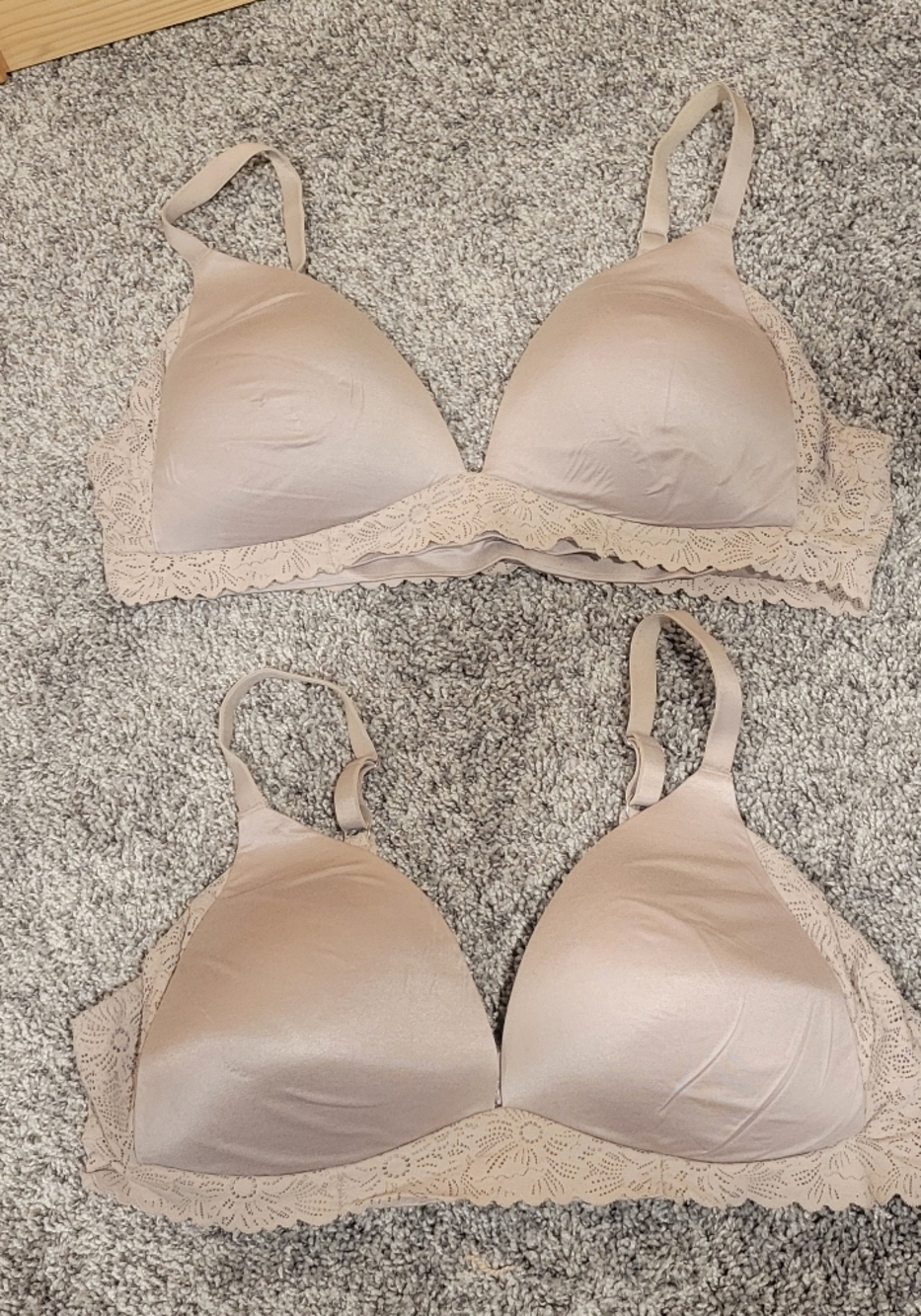 Aerie Set of 2 Dusty Lilac Sunnie Wireless Bras Size 38C